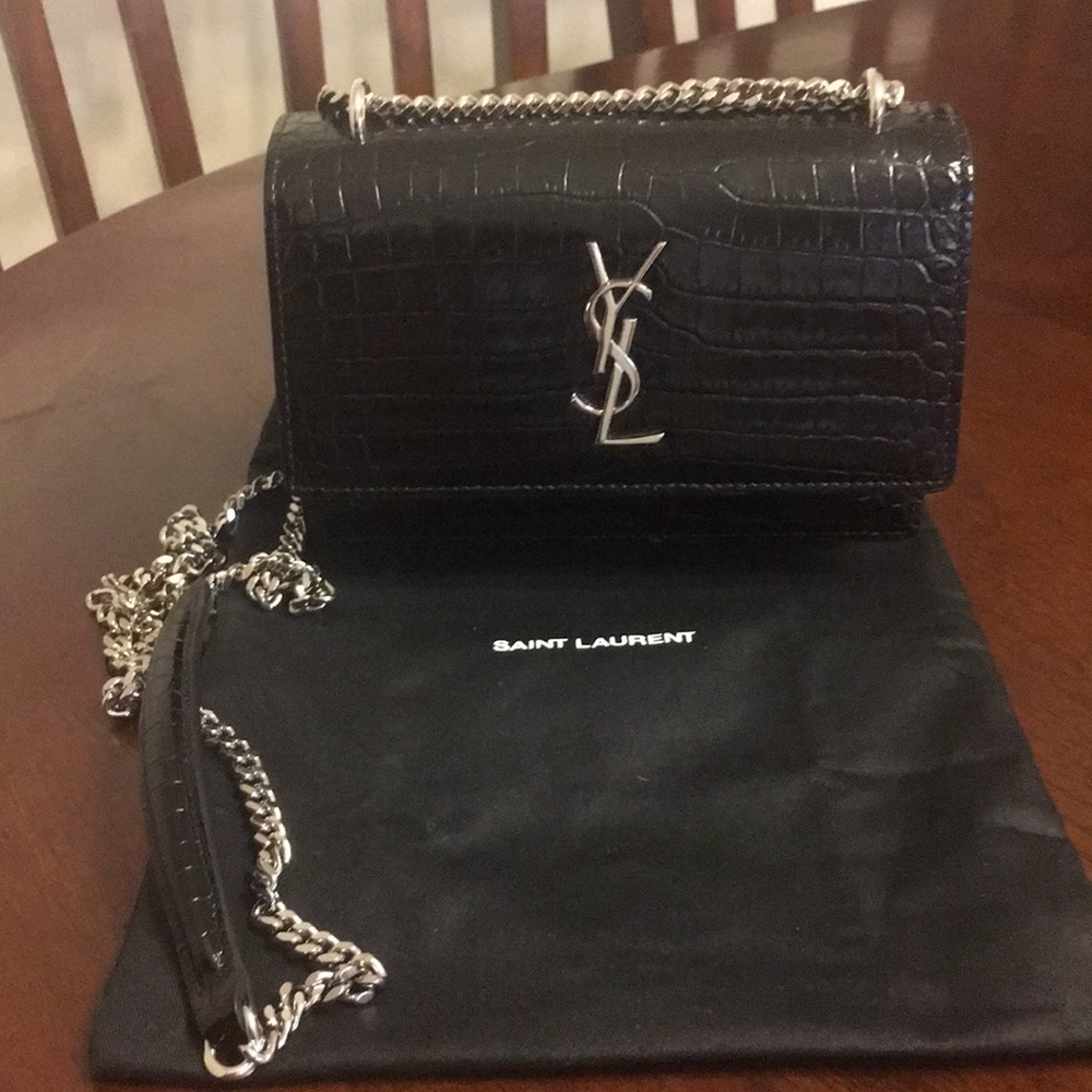 YSL sunset chain wallet